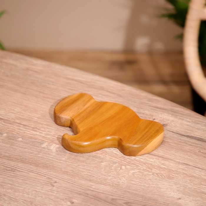 Блюдо Блюдо "Слоник" тиковое дерево 20х2х15 см