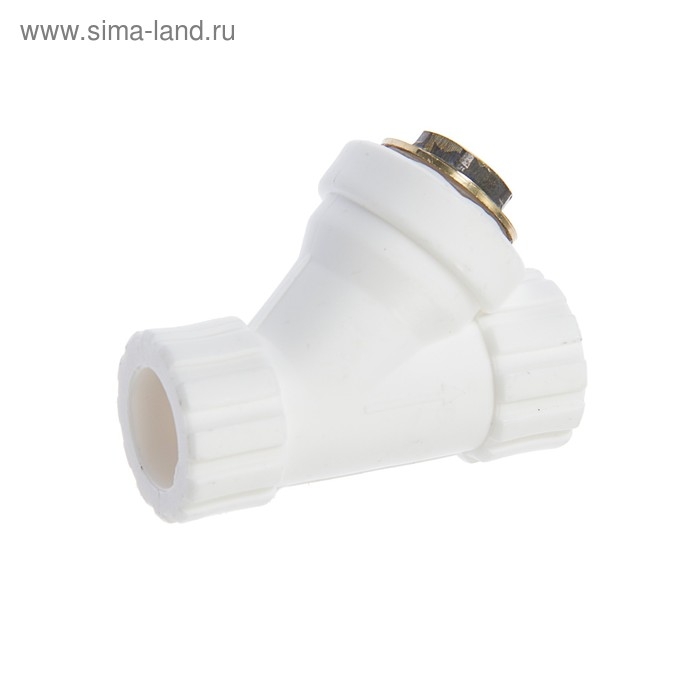 Фильтр сетчатый OTMO, полипропиленовый, d=20 мм, внутренний/внутренний