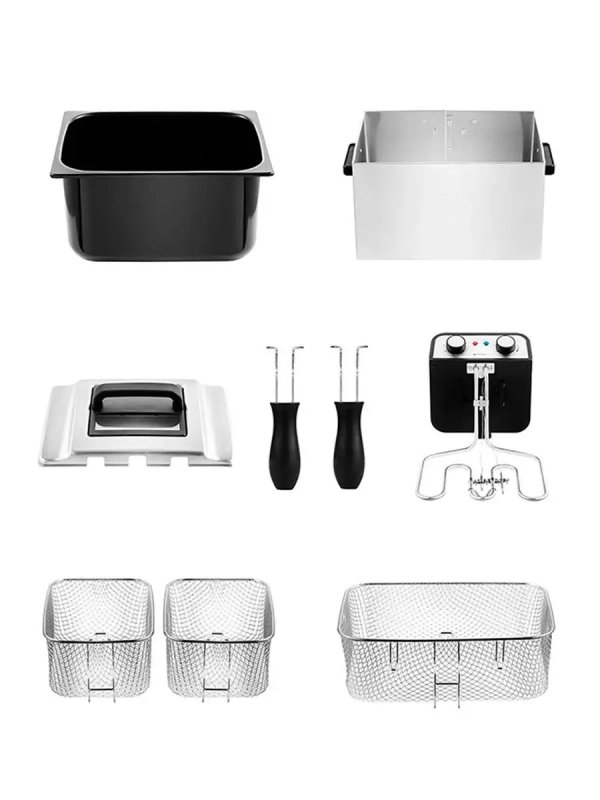 Электрическая фритюрница с чашей для фри KT-2025