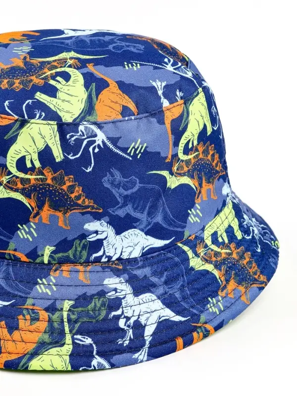 Панама детская для мальчика «Динозавр», р-р. 54 см