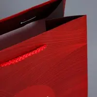 Пакет подарочный "С уважением!" ламинированный 18 х 22,3 х 10 см