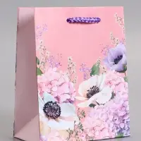 Пакет подарочный ламинированный &laquo;Счастье&raquo;, 11.5&times;14.5&times;6.5 см