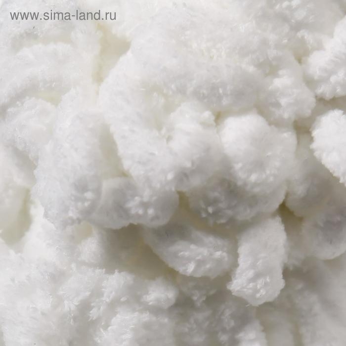 Пряжа Пряжа "Puffy" 100 % микрополиэстер 9м/100г (55 белый)