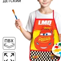 Фартук детский &laquo;Тачки&raquo;, р-р. 490&times;395 мм