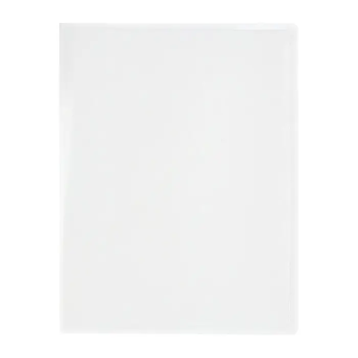 Папка на 2 кольцах А4, Calligrata, 18 мм, 500 мкм, белая