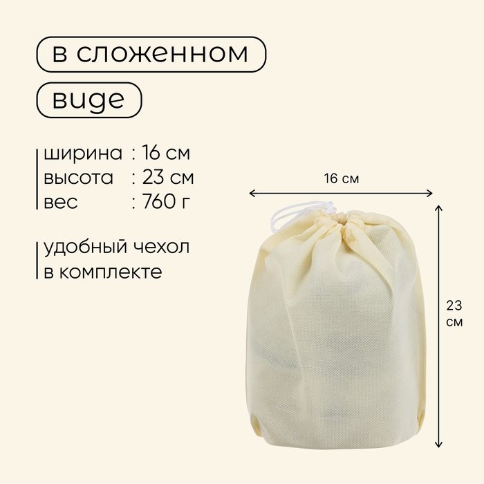 Набор посуды Maclay, походный: 2 кружки, 2 миски, сковорода, 2 кастрюли, нержавеющая сталь