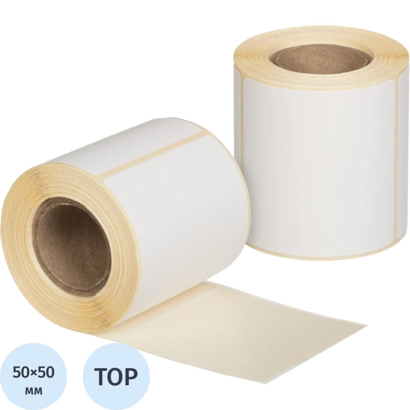 Термоэтикетки ТОП 50х50,&nbsp;200 шт/рул, вт. 25