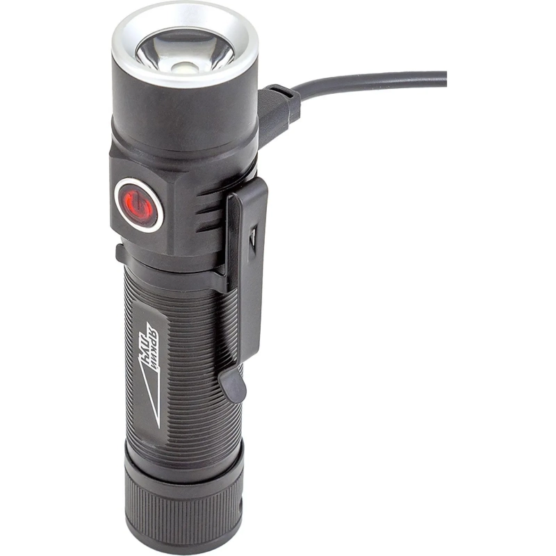 Фонарь ручной ЯРКИЙ ЛУЧ L-1800 ENOT 20W 6000K 4реж IPX7 акк встр. ЗУ