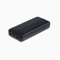 Внешний аккумулятор PB-04, 20000 мАч, 2 USB, 2 А, индикация, чёрный