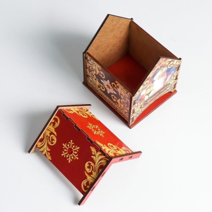 Чайный домик  Чайный домик "Дед Мороз" 10,5х9,5х12 см