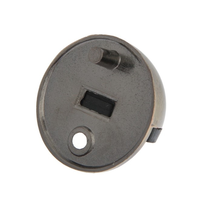 Упор дверной LOCKLAND, с крепежным штырем, d=40 мм, h=25 мм, цвет бронза Упор дверной LOCKLAND, с крепежным штырем, d=40 мм, h=25 мм, цвет бронза