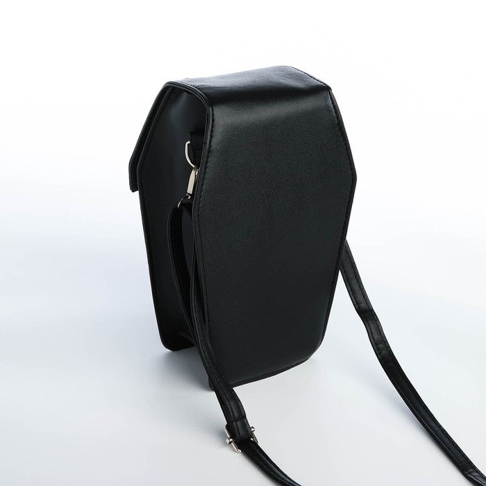 Сумка молодёжная на магните, цвет чёрный Сумка молодёжная на магните, цвет чёрный