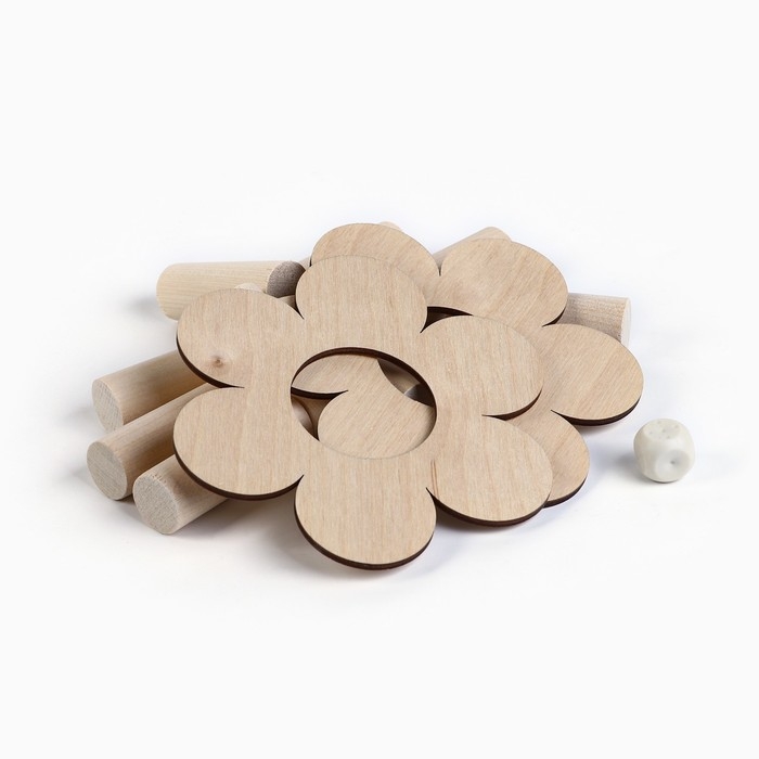 Падающая башня дженга, настольная игра Падающая башня дженга, настольная игра "Этажи", 18 х 15.5 х 6.5 см