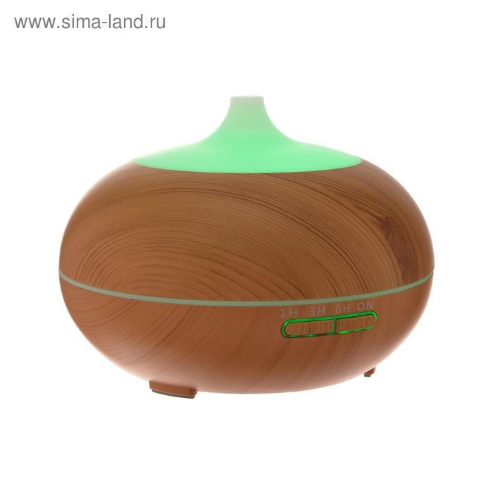 Увлажнитель воздуха Luazon LHU-14, ультразвуковой, 300 мл, 4 режима, подсветка