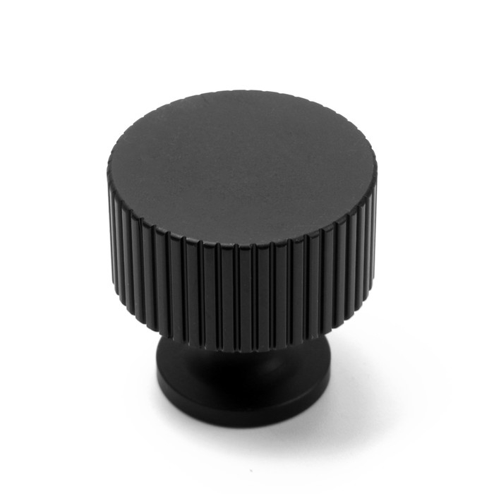 Ручка кнопка CAPPIO PK326, d=28 мм, цвет черный Ручка кнопка CAPPIO PK326, d=28 мм, цвет черный