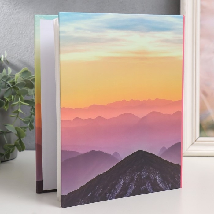 Фотоальбом на 200 фото 10х15 см, пластик. листы Фотоальбом на 200 фото 10х15 см, пластик. листы "elegant landscape" Счастье