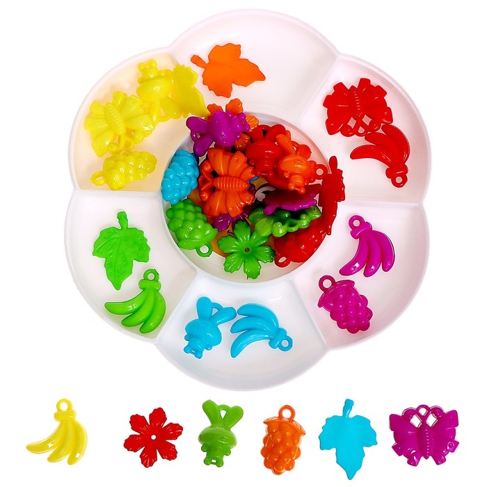 Сортер «Ромашка»с пинцетом, разноцветные фигурки, по методике Монтессори Сортер «Ромашка»с пинцетом, разноцветные фигурки, по методике Монтессори