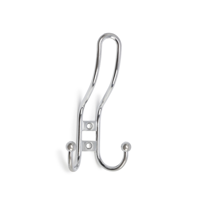 Крючок мебельный ТУНДРА TKT002 LIGHT, трехрожковый, хром Крючок мебельный ТУНДРА TKT002 LIGHT, трехрожковый, хром