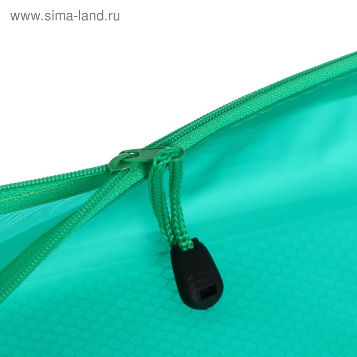 Папка-конверт на молнии Calligrata Папка-конверт на молнии Calligrata "Полоска - сеточка" А4, с сеткой внутри, МИКС