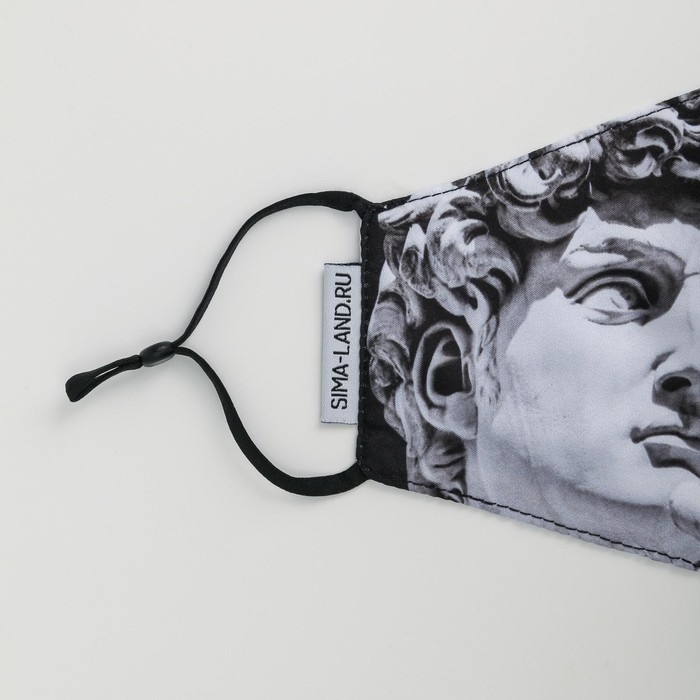 Маска тканевая с регулирующимися завязками  Маска тканевая с регулирующимися завязками "Давид"