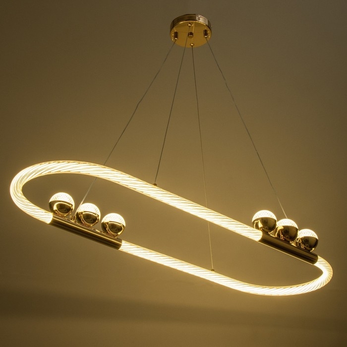 Светильник Светильник "Джерристо" LED 86Вт золото 90х29,5х9-100 см BayerLux