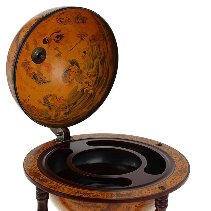 Глобус-бар декоративный, на подставке 57х42х42 см Глобус-бар декоративный, на подставке 57х42х42 см