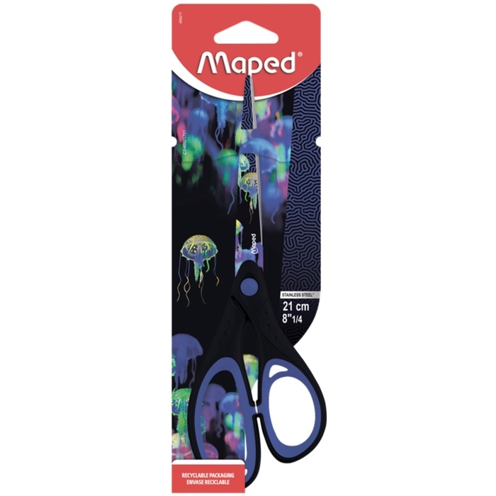 Ножницы 21 см DEEPSEA PARADISE, с прорезиненными ручками, асимметричные Ножницы 21 см DEEPSEA PARADISE, с прорезиненными ручками, асимметричные