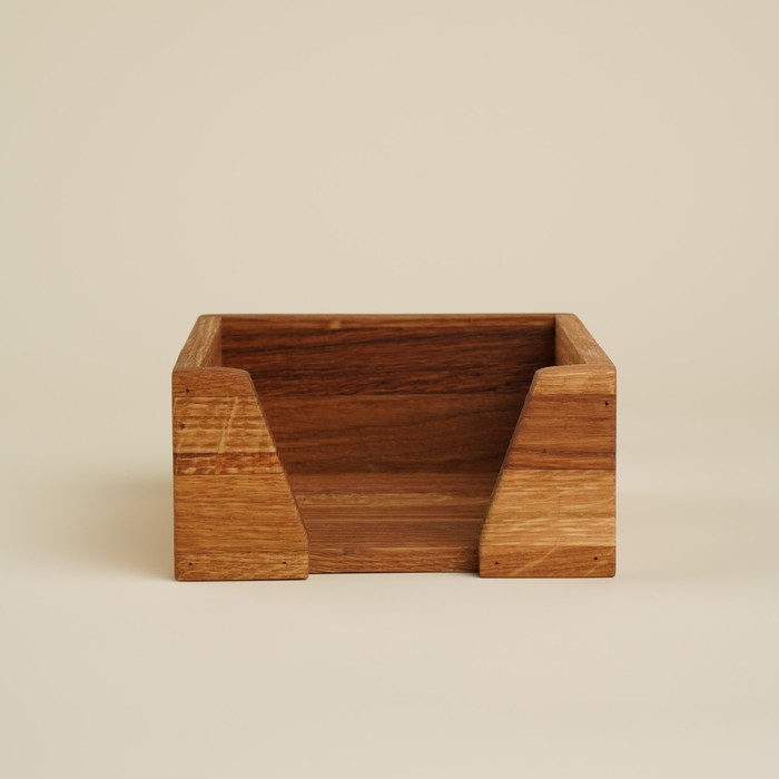Салфетница из дуба Sima-Land Home, 14,5×14,5×7 см Салфетница из дуба Sima-Land Home, 14,5×14,5×7 см
