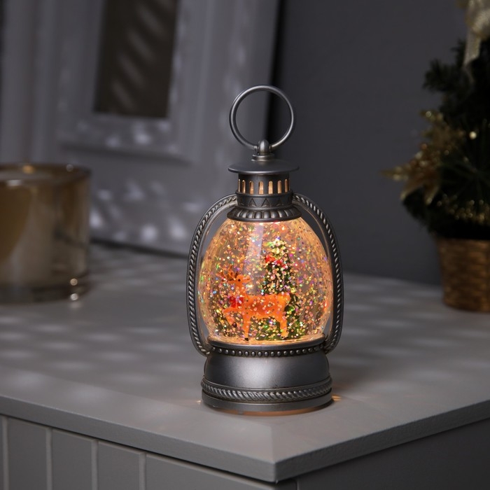 Светодиодная фигура «Олень и ёлка» 7 × 12.5 × 6.5 см, пластик, батарейки АААх2 (не в комплекте), свечение тёплое белое Светодиодная фигура «Олень и ёлка» 7 × 12.5 × 6.5 см, пластик, батарейки АААх2 (не в комплекте), свечение тёплое белое