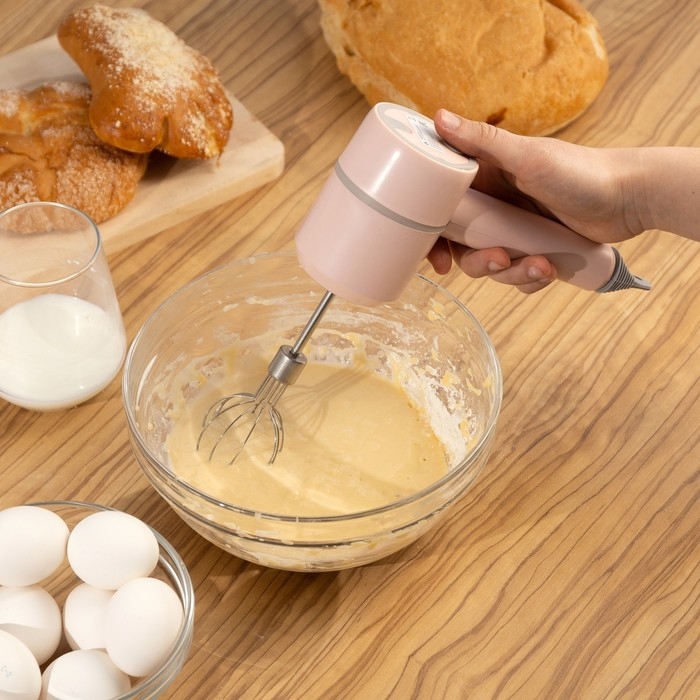 Миксер Luazon LMR-05 беспроводной, 20 Вт, 1200 мАч, 3 скорости, МИКС Миксер Luazon LMR-05 беспроводной, 20 Вт, 1200 мАч, 3 скорости, МИКС