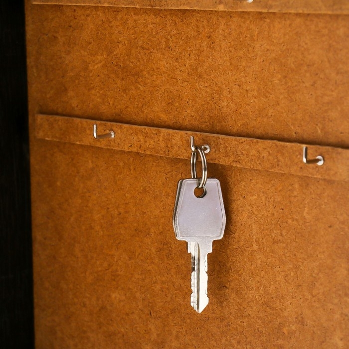 Ключница Ключница "Правила нашего дома" 24х29 см