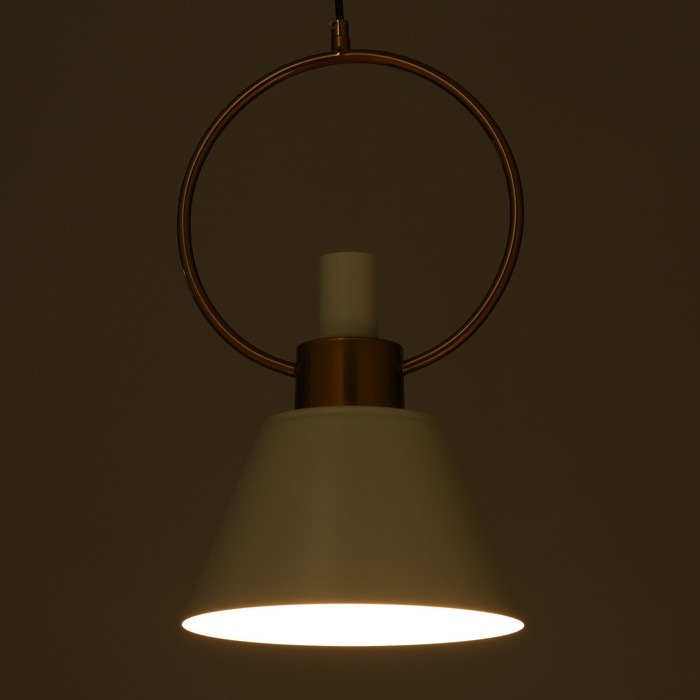 Светильник BayerLux 2280/1WT E27 40Вт белый 22х22х38-138 см