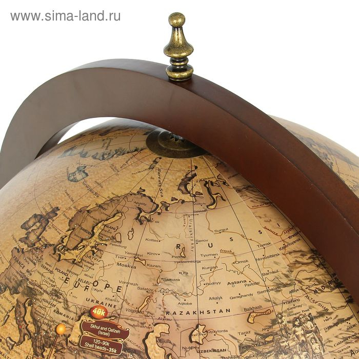 Глобус бар декоративный угловой Глобус бар декоративный угловой "Карта Коломбо" 91х53х53 см