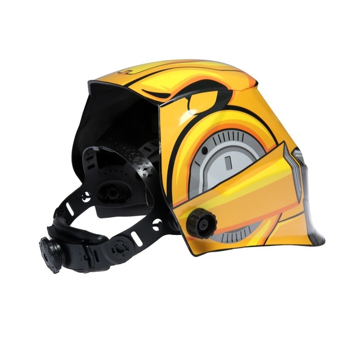 Маска сварщика ТУНДРА РОБОТ Ф4, хамелеон, 90х35 мм, DIN 4/9-13, внешняя регулировка, Li п/п Маска сварщика ТУНДРА РОБОТ Ф4, хамелеон, 90х35 мм, DIN 4/9-13, внешняя регулировка, Li п/п