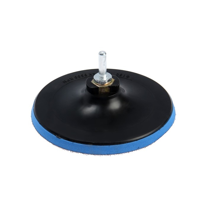 Насадка с липучкой для дрели и УШМ ТУНДРА, М14, с адаптером, 150 мм Насадка с липучкой для дрели и УШМ ТУНДРА, М14, с адаптером, 150 мм