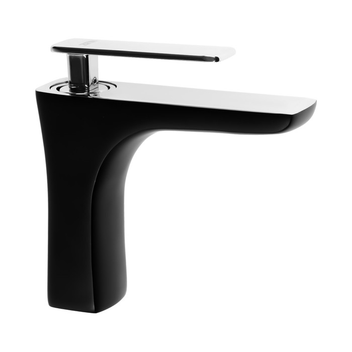 Смеситель для раковины ZEIN Z3871, однорычажный, высота излива 13 см, латунь, черный/хром Смеситель для раковины ZEIN Z3871, однорычажный, высота излива 13 см, латунь, черный/хром