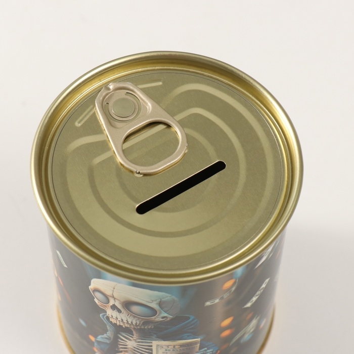 Копилка-банка металл Копилка-банка металл "Пора начать копить"