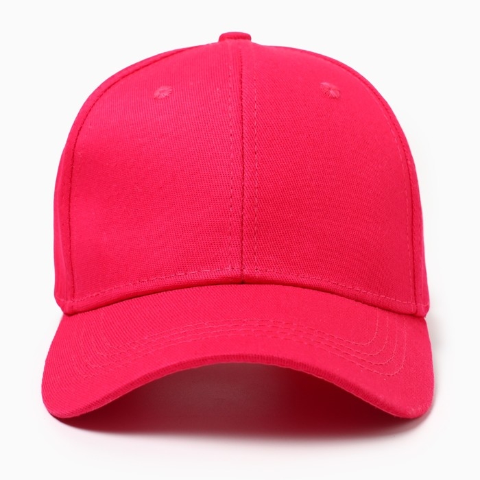 Кепка женская однотонная MINAKU цвет фуксия, р-р 58 Кепка женская однотонная MINAKU цвет фуксия, р-р 58