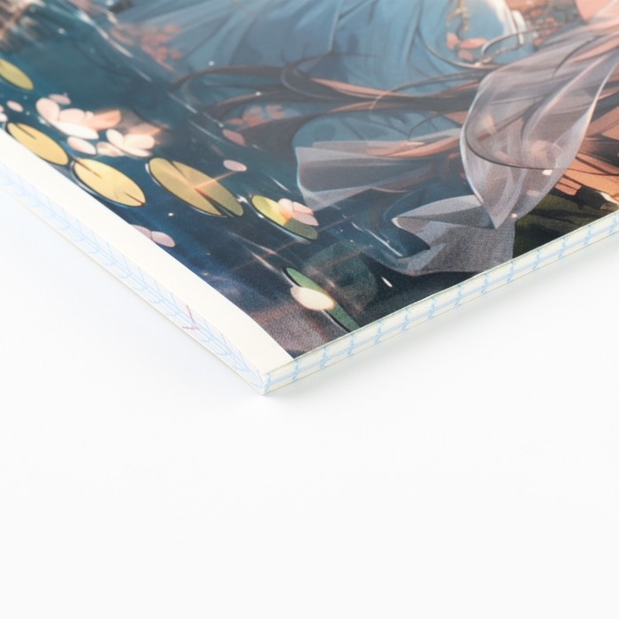 Тетрадь предметная А5, 48 л на скрепке &laquo;1 сентября: Аниме.Биология&raquo; ВД лак