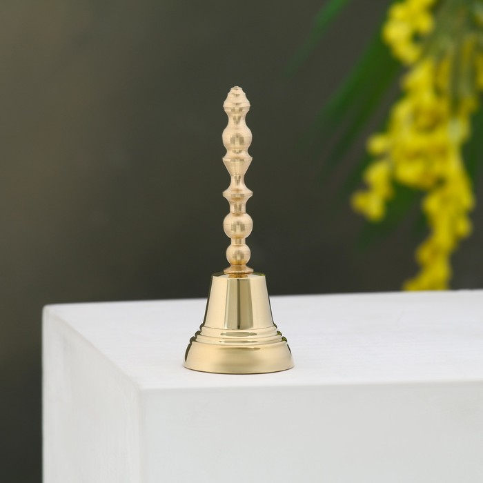 Колокольчик Валдайский  Колокольчик Валдайский "Позвонок №2", полированный, с длинной ручкой, d=35 мм