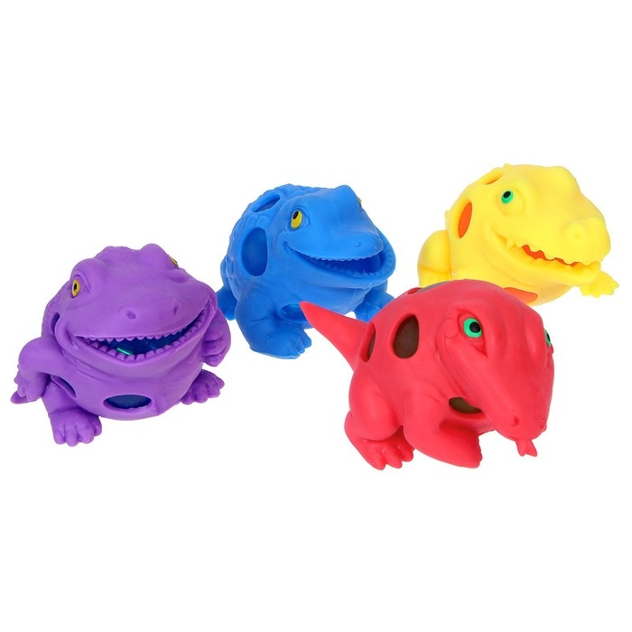 Мялка «Динозавр», виды МИКС Мялка «Динозавр», виды МИКС