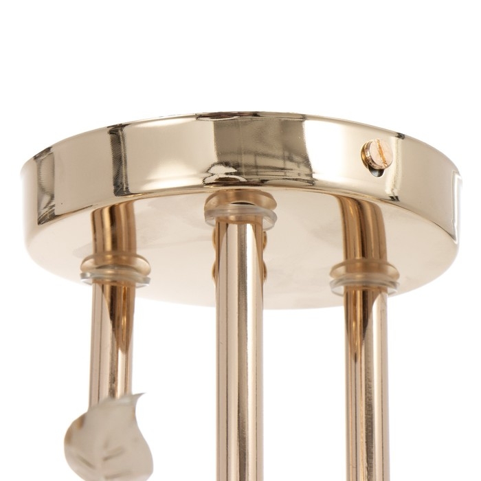 Люстра Люстра "Олана" 3хЕ27 40Вт золото 43х43х18 см BayerLux