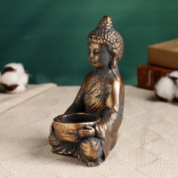 Подсвечник "Будда" винтаж 15,5см