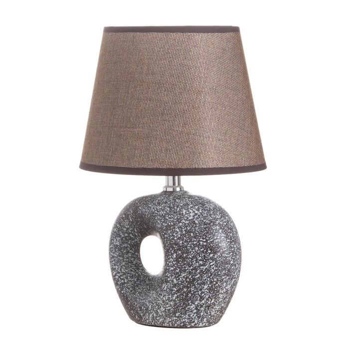 Лампа настольная Лампа настольная "Инес" 1х40Вт Е14 черный 20х20х30см