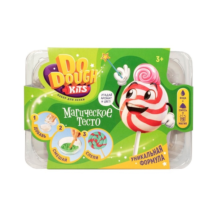 Игрушка в наборе тесто сухое «DO DOUGH kits. Леденцы» Игрушка в наборе тесто сухое «DO DOUGH kits. Леденцы»