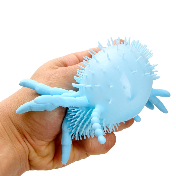 Ёжка «Паучок» световой, цвета МИКС Ёжка «Паучок» световой, цвета МИКС