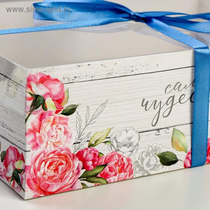 Коробка для капкейков, кондитерская упаковка, 6 ячеек «Самой чудесной», 23 х 16 х 7.5 см Коробка для капкейков, кондитерская упаковка, 6 ячеек «Самой чудесной», 23 х 16 х 7.5 см