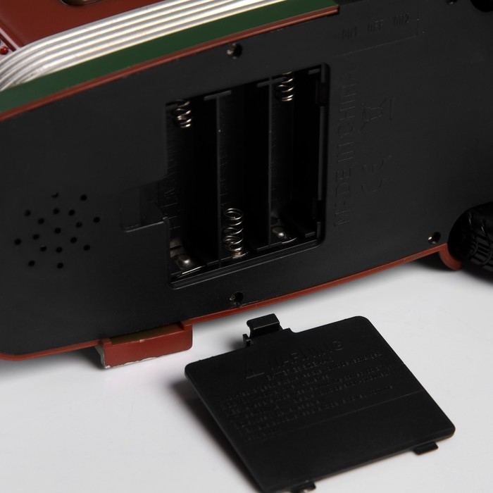 Светодиодная фигура «Мастерская Санты на колёсах» 28.5 × 17.5 × 10.5 см, пластик, батарейки ААх3 (не в комплекте), USB, свечение тёплое белое Светодиодная фигура «Мастерская Санты на колёсах» 28.5 × 17.5 × 10.5 см, пластик, батарейки ААх3 (не в комплекте), USB, свечение тёплое белое