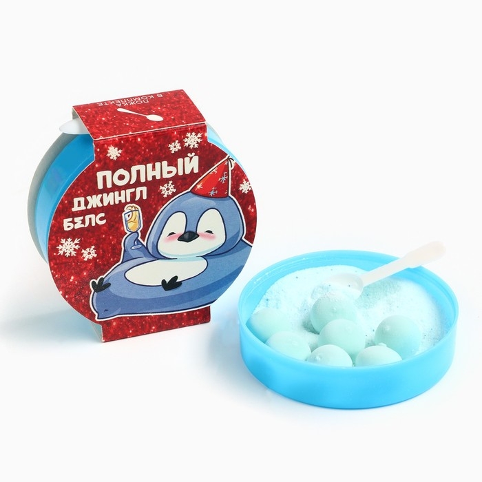 Новый год! Жевательная резинка с кислой пудрой «Полный джингл бэлс», 15 г Новый год! Жевательная резинка с кислой пудрой «Полный джингл бэлс», 15 г