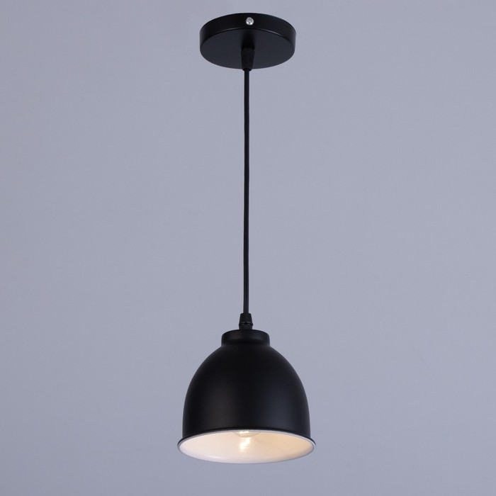 Светильник Светильник "Ласер" 1хЕ27 40Вт черный 13х13х10-110 см